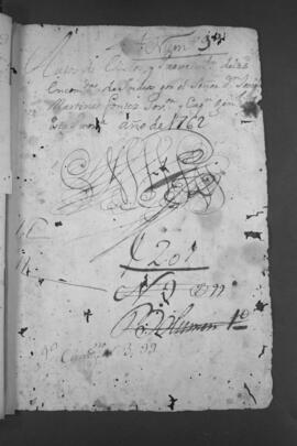 Edictos y provehimientos de encomiendas suscriptos por el Gobernador José Martínez Fontes.